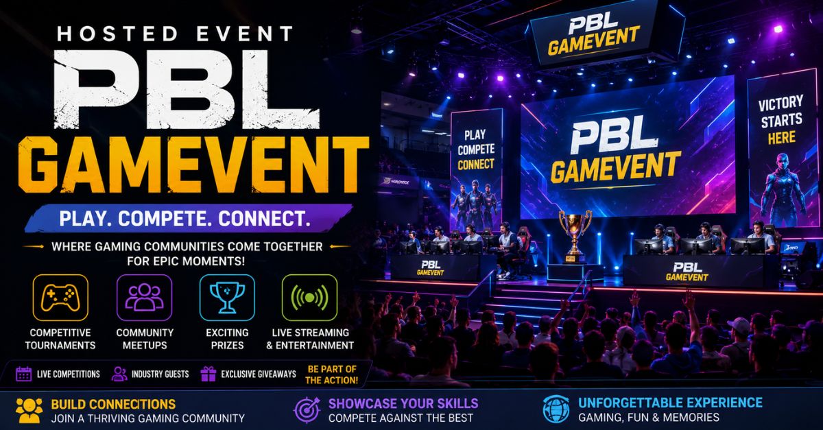 Hosted Event PBL Gamevent