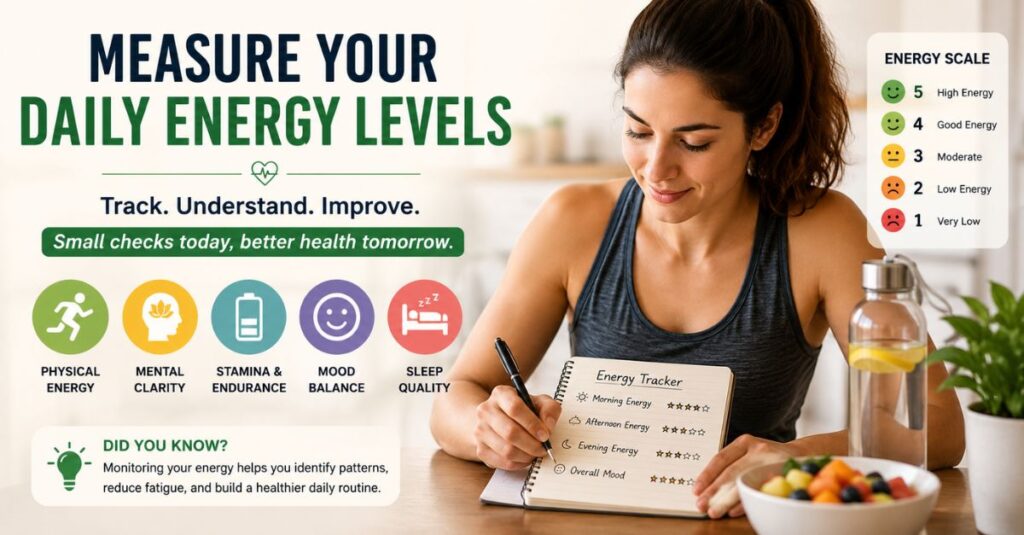 44 Simple Health Check Methods: Easy Ways to Monitor Your Health at Home Naturally 2 Measure Your Daily Energy Levels