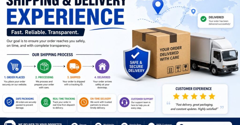 Shipping and Delivery Experience