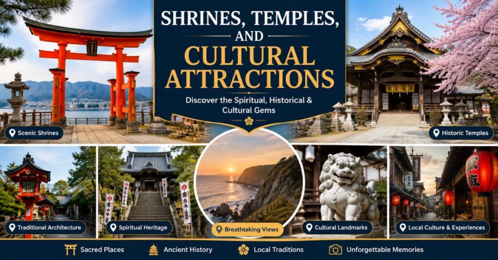 Highlights of Nummazaki: Japan's Hidden Coastal Paradise (Complete Travel Guide 2026) 2 Shrines, Temples, and Cultural Attractions