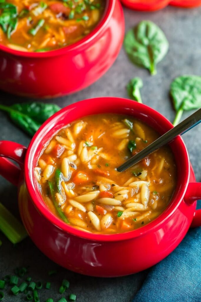 Orzo Recipes: 35 Easy, Healthy, and Delicious Meals 5 Soup Recipes with Orzo
