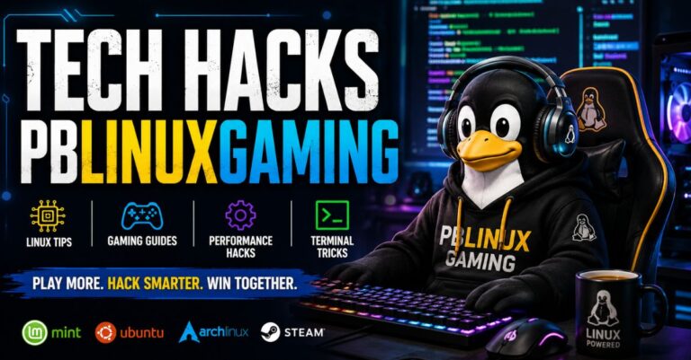 Tech Hacks PBLinuxGaming