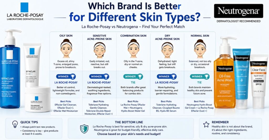 Which Brand Is Better for Different Skin Types?